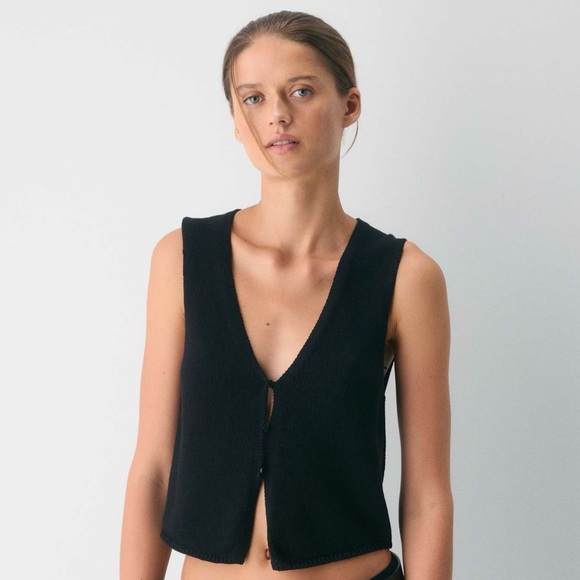 Aritzia Tops - Aritzia Wilfred Basque Sweater Vest